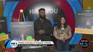 21C Hotel gift shop features local businesses and entrepreneurs!