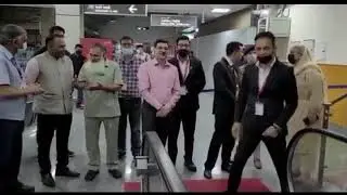 First Return Flight of Haj Pilgrims