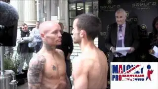 Weigh-in for Liverpool Olympia Show