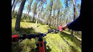 Lohjanharjun MTB-reitti timelapse