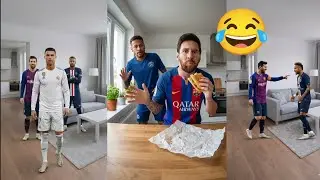 Le sandwich du Ronaldo disparu Messi accuse Neymar 😂#messi #neymar #ronaldo 