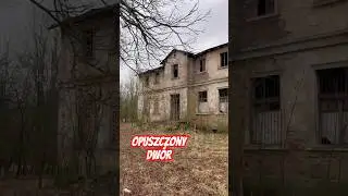 OPUSZCZONY DW&Oacute;R #shorts #ciekawemiejsca #eksploracja #opuszczonemiejsca #urbex #podr&oacute;że