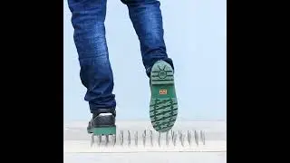 Puncture-resistant work shoes