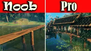 Build a STUNNING Arch Bridge in Valheim with These Top Tips!