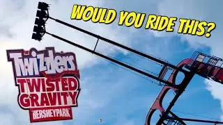 Hersheypark Twizzlers Twisted Gravity Ride! Would You Ride This?