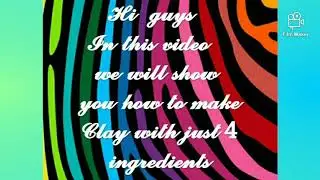 How to make clay with just ingredients