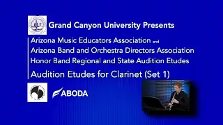Clarinet AZ Regional and All State Auditions Demonstration