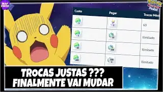 MUDAN&Ccedil;AS NAS TROCAS VINDO AI !! - POKEMON TCG POCKET