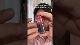 Water lip tint | Etude house shade- Red grapefruit ade💗🫧✨ #liptint #red #lips