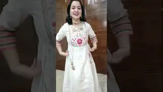 White Kurti Set / Click Above 👆 Tagged Video for Link / Neema's Corner
