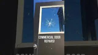 ASAP Commercial Doors - Broken Glass Door Replacement