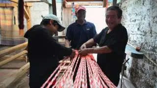 Artisan Ikat Weaving by A Rum Fellow