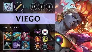 Viego Mid vs Galio - KR Master Patch 25.S1.2