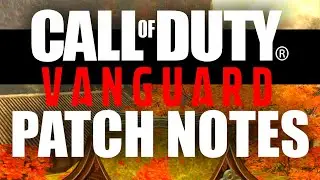 WHAT CHANGED? COD Vanguard's First Update is Live (Patch Notes)