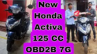 New Honda Activa 7G 125 CC OBD2B Full Review 