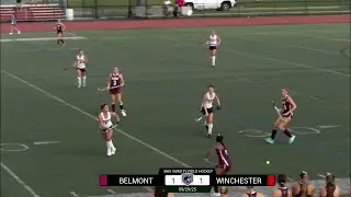 Belmont HS Girls Varsity Field Hockey: Marauders vs Winchester Red & Black, 09/29/25