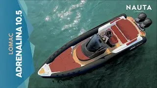 Lomac Adrenalina 10.5 inflatable boat - maxi gommone