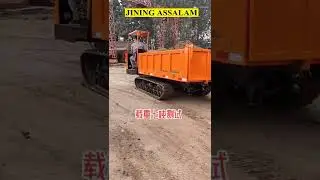crawler mini dumper 7 ton cheap price in China/mini dumper sobre orugas #dumper #crawler #palm