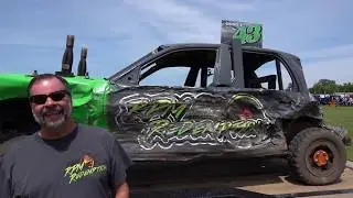 Long Prairie demo derby  6-30-19