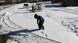 Mit dem Skioverall von www.CrazySensations.de ist man angenehm warm verpackt!