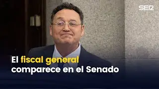 El fiscal general del Estado, Álvaro García Ortiz,  comparece en el Senado (18/02/2025)