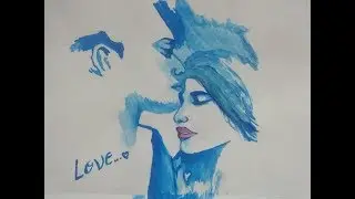 Love theme painting