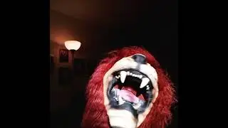 Latex Angry Lion Realistic Head Mask