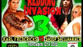 Shoop Shellhammer VS Karl Fredericks - Redding Invasion 3, 11/12/16