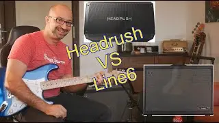 HEADRUSH 112 vs LINE 6 powercab  TEST -  Aký FRFR cabinet k digitálnym procesorom?  / + en sub./