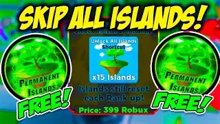 😱 I SKIPPED ISLANDS! USING *NEW* ISLAND GLITCH IN ROBLOX NINJA LEGENDS! 😱