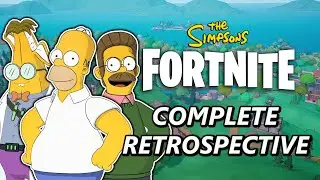 The Simpsons in Fortnite - Ranking Every Simpsons Game