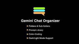 Gemini Chat Organizer