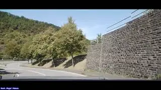 Driving to Burg Thurant
