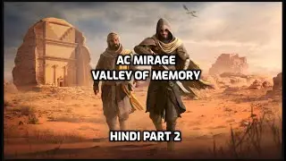 Assassins Creed Mirage - Valley of Memory | Hindi Live Gameplay