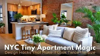 How This Genius 375 Sq Ft NYC Apartment Feels Way Bigger Than It Is