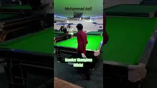 Snooker outclass | Muhammad Asif Amazing Century Break | Snooker Semifinal | #snooker #muhammadasif