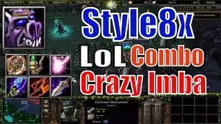 DotA 1 Geomancer LoL Combo Imba Meepo-DotA 6.83d Style8x
