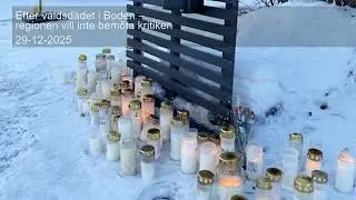 Efter v&aring;ldsd&aring;det i Boden &ndash; regionen vill inte bem&ouml;ta kritiken