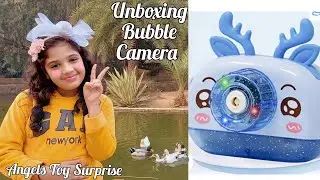 Bubble camera machine how to use | Unboxing bubble camera | Angels Toy Surprise |
