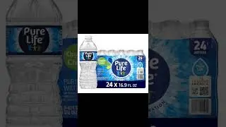 Pure Life Purified Water Bottles, 24 Pack 16.9 Ounces