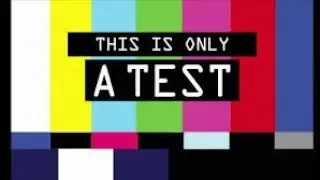 TESTING NEW EQUIPMENT  THIS IS ONLY A TEST