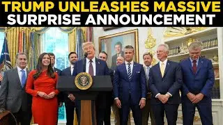 TRUMP'S BIG ANNOUNCEMENT LIVE | President Trump Delivers Major Address From The White House