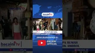 Batu Besar Timpa Rumah, Dapur dan Tembok Ambrol