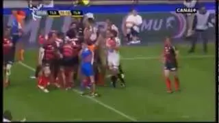 Toulouse scrum dominates Toulon in the 2012 Top 14 final