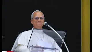 POPE LEO XIV with a Cold Still Prays the ANGELUS Prayer in LATIN