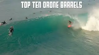 Top Ten Drone Barrels - Gold Coast - Surfing - 2021 - the best drone barrels this year