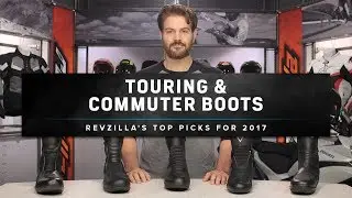 Best Motorcycle Touring & Commuting Boots 2017 at RevZilla.com