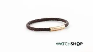 Kennett Jewellery Men's Rose Gold Plated Bracelet (KBLRG21BRS)