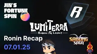 Gacha, Lumiterra & Sabong Saga | Ronin Recap 07.01.25