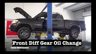 Toyota Tundra Front Differential Oil Replacement